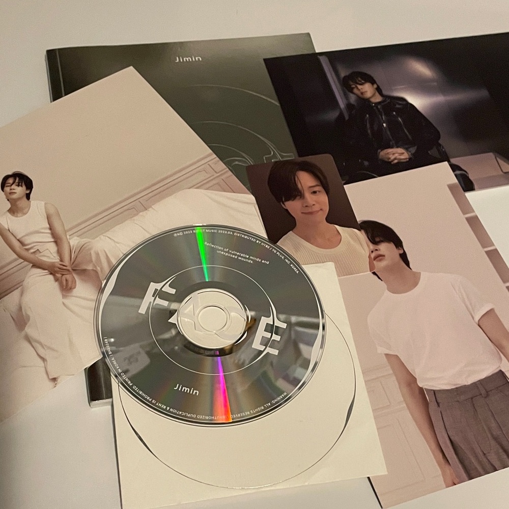 Jimin Album with Photocards and CD